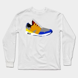 Running Shoe Long Sleeve T-Shirt